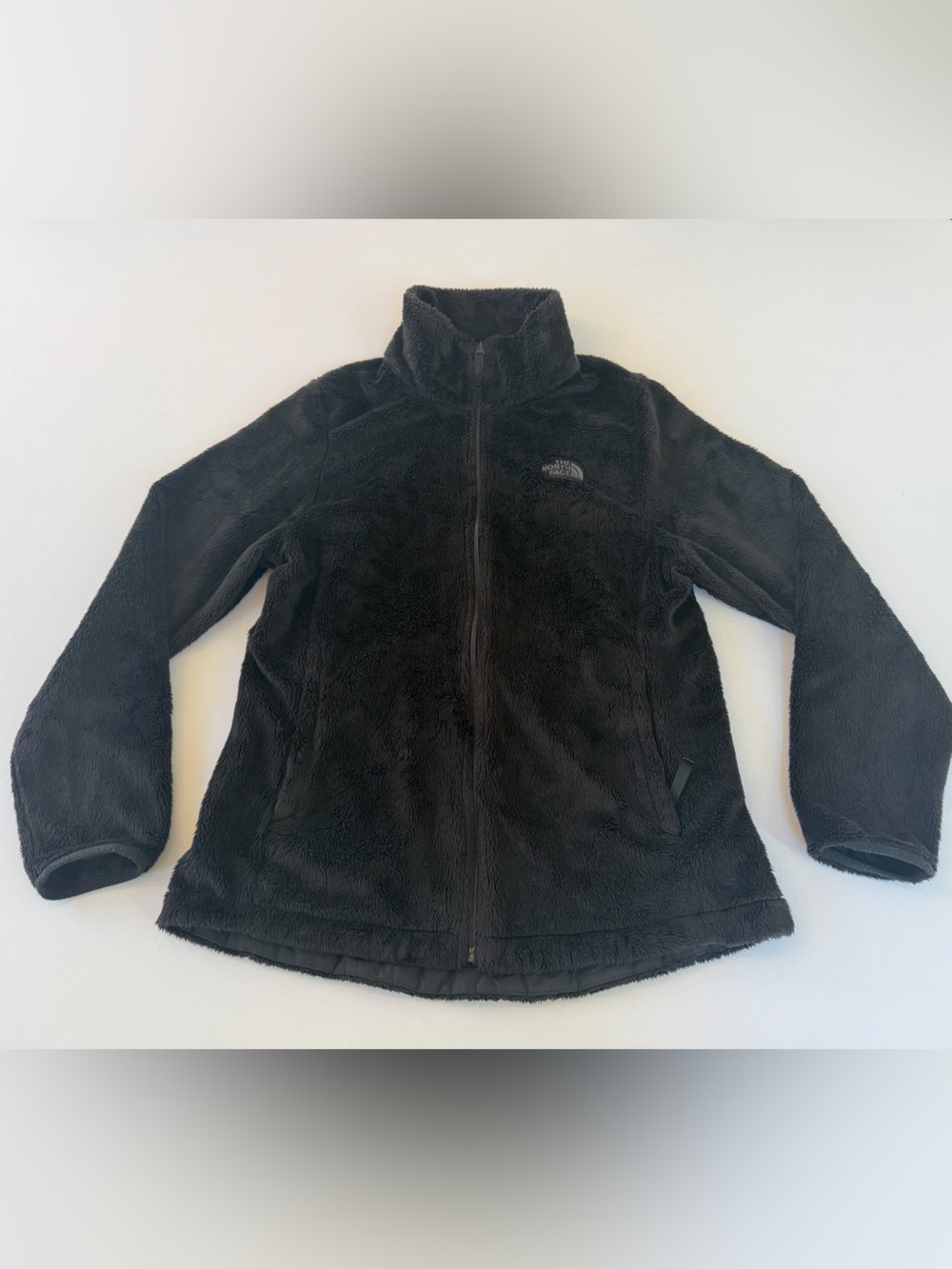 The North Face Black Plush Fleece Jacket Woman’s Sz L